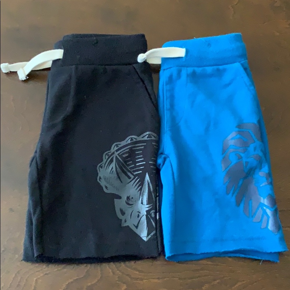 Two Pair Cotton Shorts